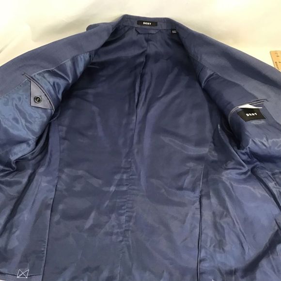 New DKNY Modern Fit Dress Jacket Blazer 2 Button - Picture 7 of 11
